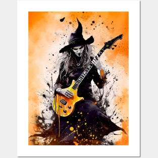 Witch Shredding It Up Posters and Art